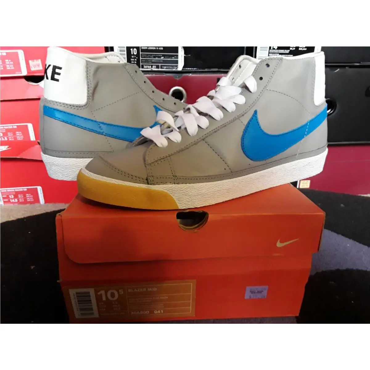 Nike shoes - Nike Blazer SP Zoo York - 306800 041 - Gray 0