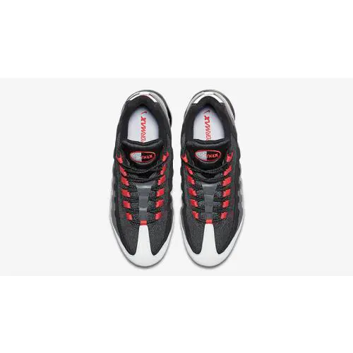 Nike shoes - Nike Air Max 95 - Air Max - AJ7292 101 - White/Hot Red/Dark Pewter 4