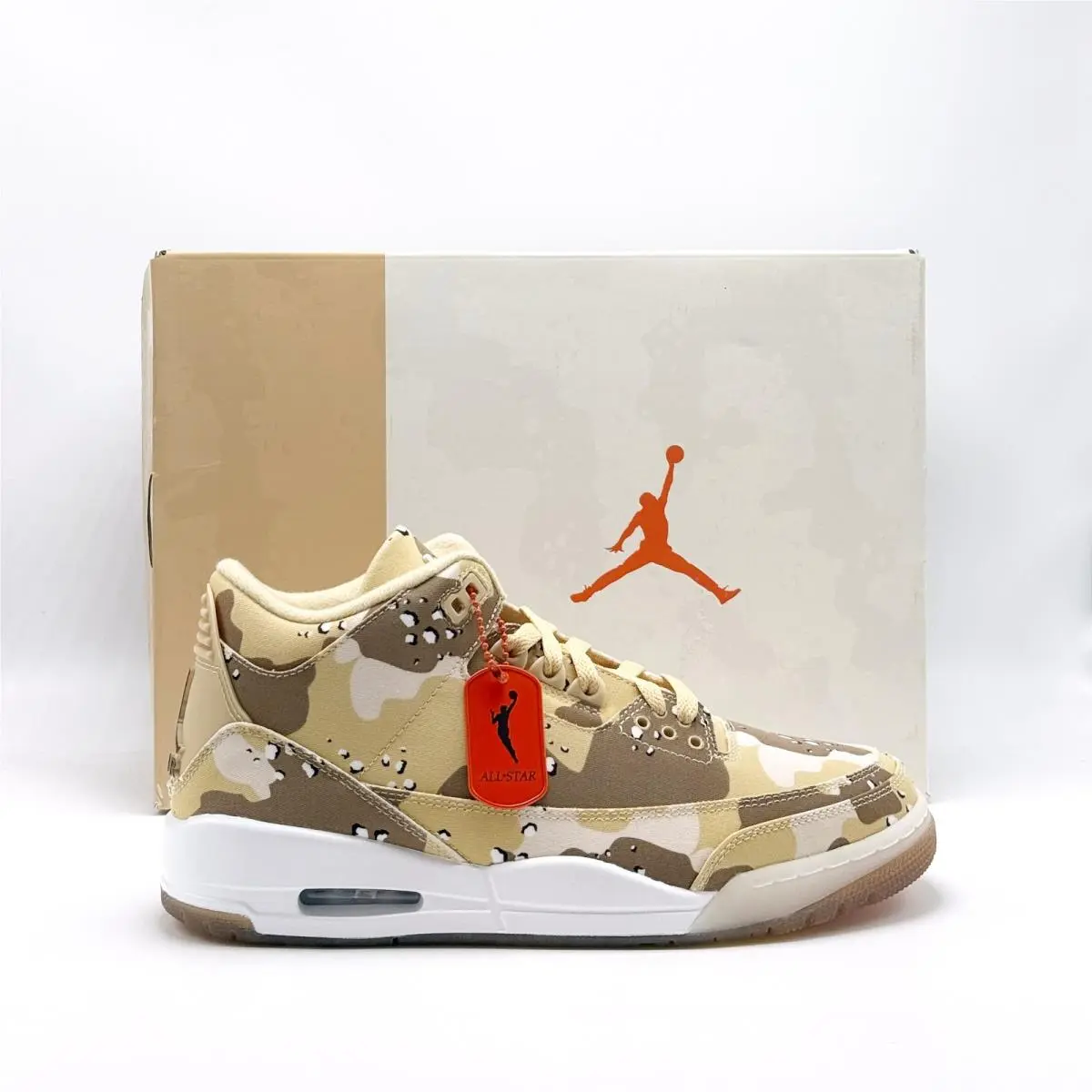 Women Nike Air Jordan 3 Retro Tex DK Driftwood / Sail HM4301 200