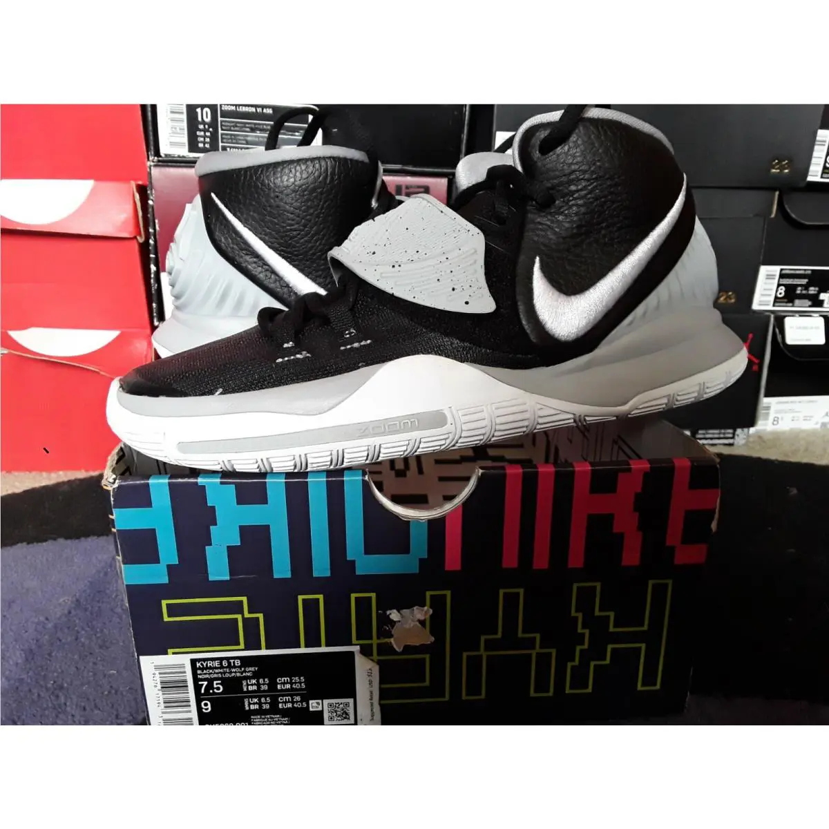 Nike shoes - Nike Kyrie 6 - Kyrie - CK5869 001 - Black 0