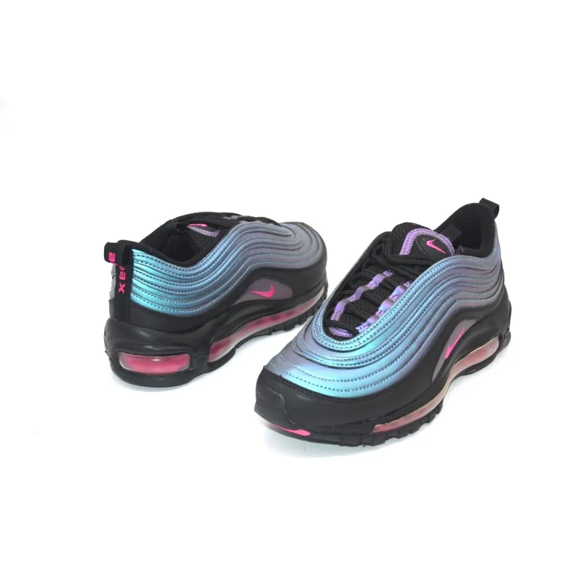 Nike shoes - Nike Big Nike - Big - BLACK/LASER FUCHSIA 3