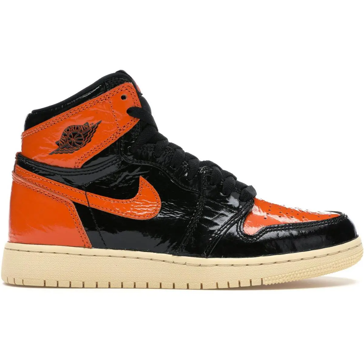Nike shoes - Jordan 1 - 575441 028 - Black/Orange 1
