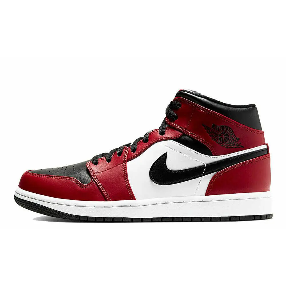 Nike shoes - Retro 1 Mid - Retro Mid - 554724 069 - Gym Red/Black/White 1