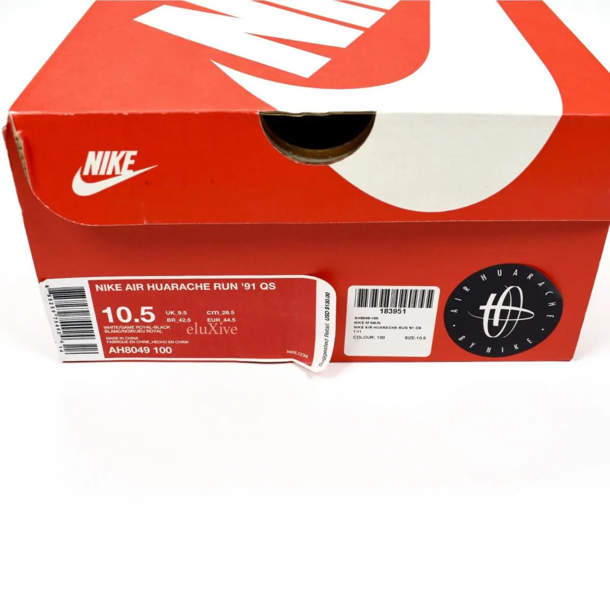 Nike shoes - Nike Air Huarache Run `91 QS - AH8049 100 - White 10