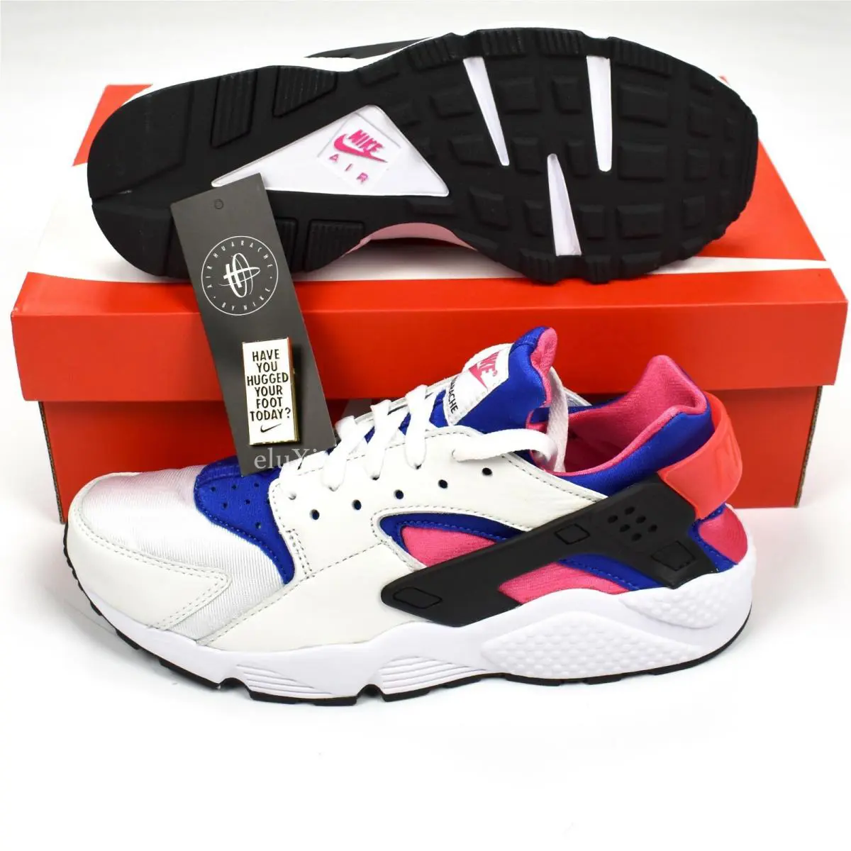 Nike shoes - Nike Air Huarache Run `91 QS - AH8049 100 - White 0