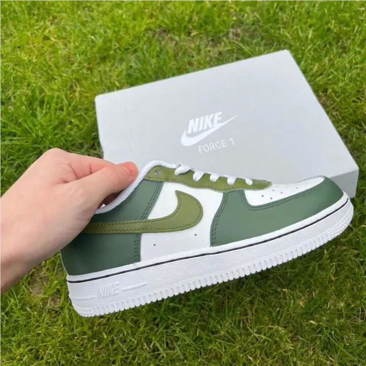 Nike shoes - Nike Air Force 1 - Air Force - DD8959-100 - Green 0