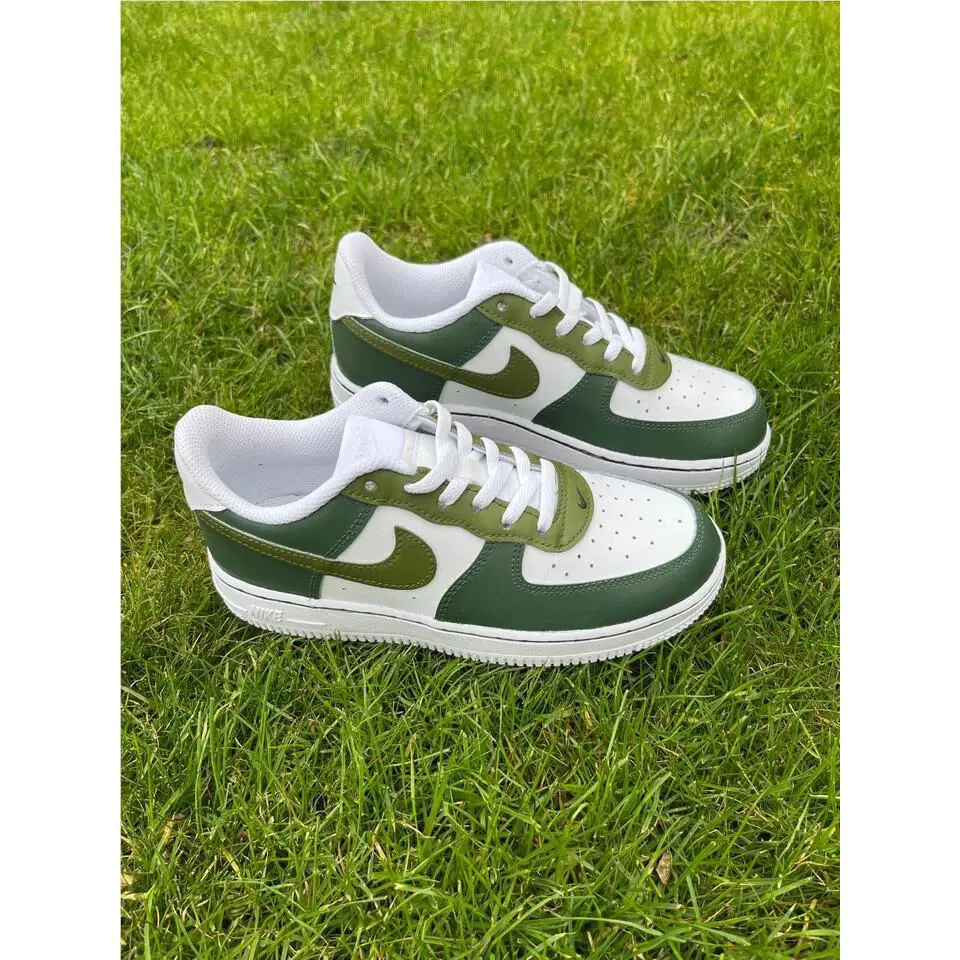 Nike shoes - Nike Air Force 1 - Air Force - DD8959-100 - Green 1