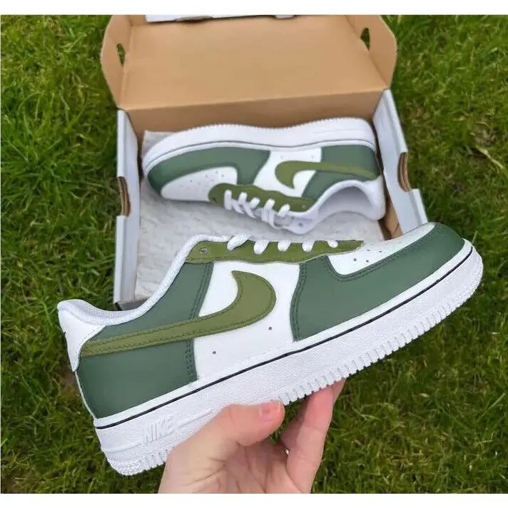 Nike shoes - Nike Air Force 1 - Air Force - DD8959-100 - Green 14