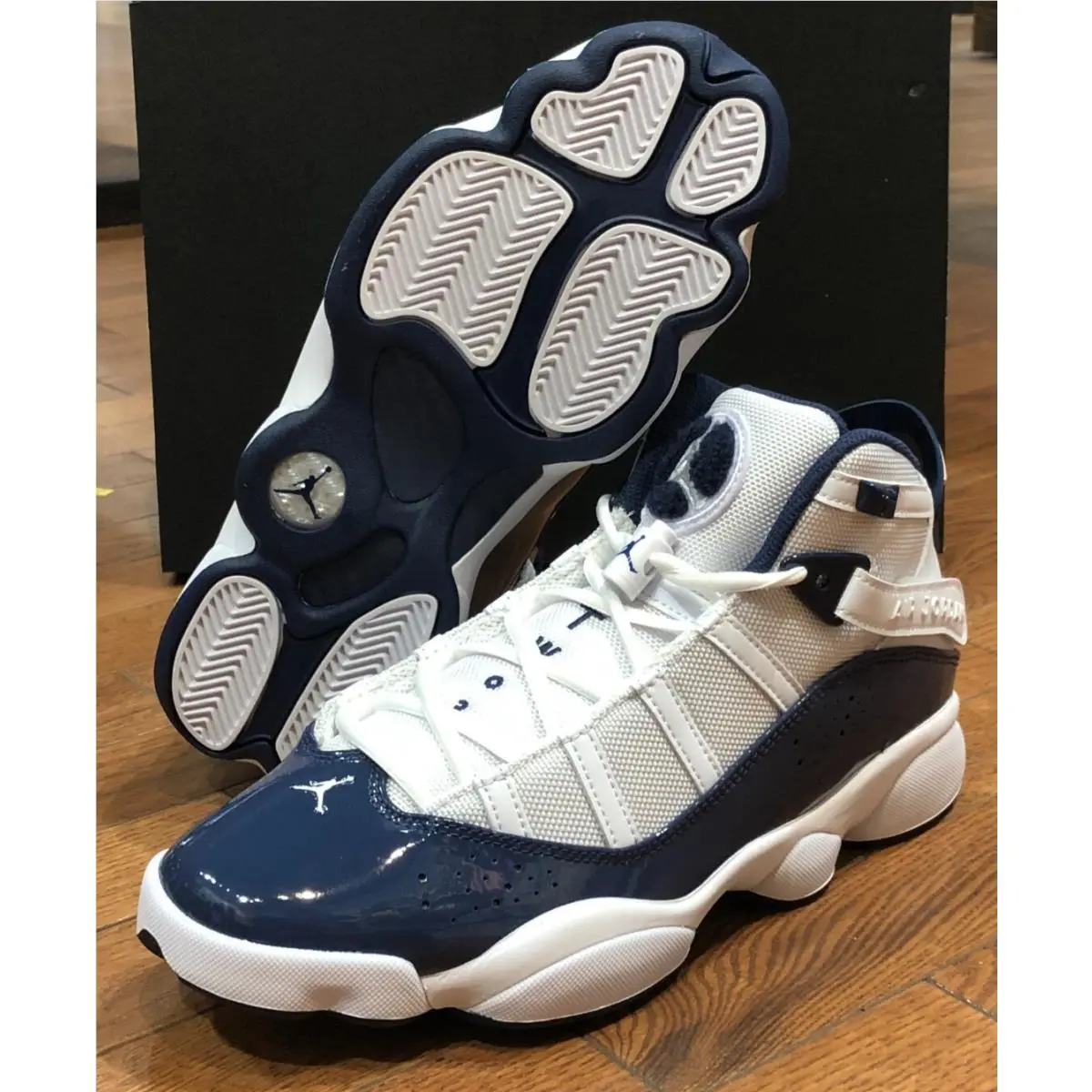 Nike shoes - Air Jordan 6 Rings - Air Rings - 322992-026 - White 4