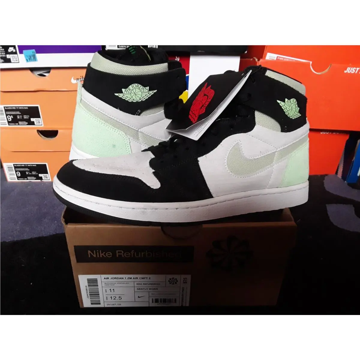 Nike shoes - Jordan 1 Comfort - Comfort - DV1307 103 - Black 4