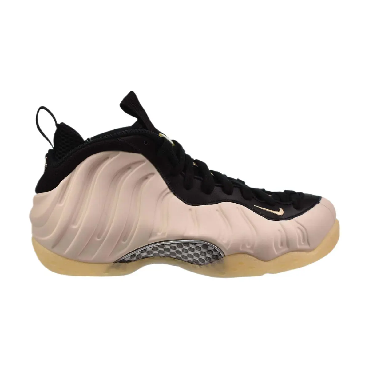 Nike Air Foamposite One Light Orewood Brown Men`s Shoes Black-team Gold - Black-Team Gold