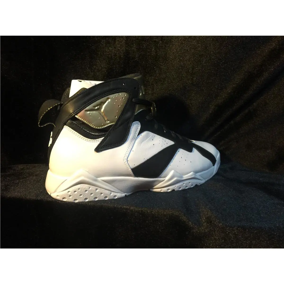 Nike shoes  - WHITE/METALLIC GOLD-BLACK 1