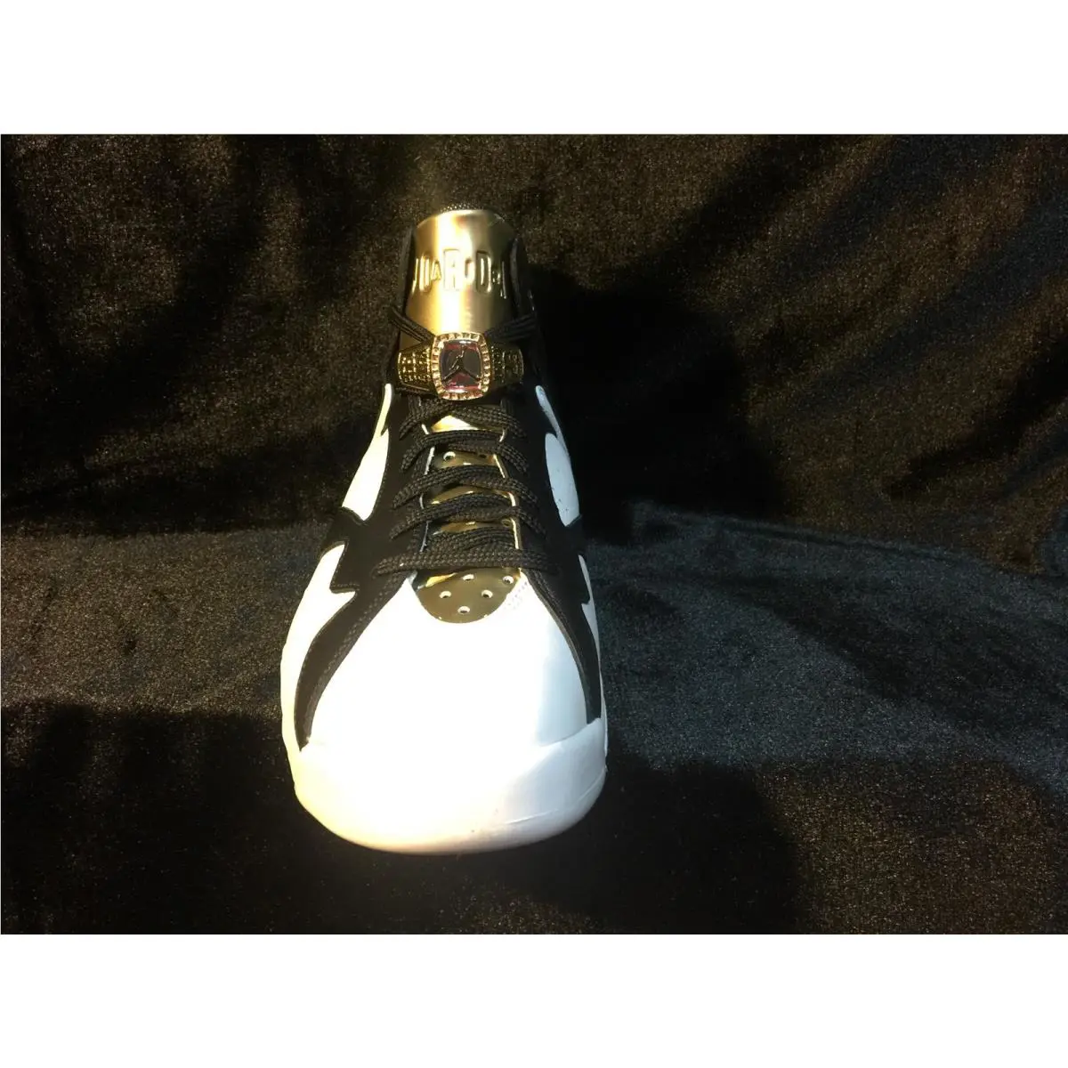 Nike shoes  - WHITE/METALLIC GOLD-BLACK 2