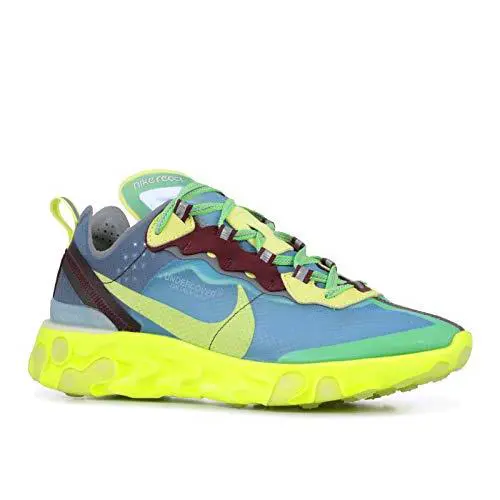 Nike React Element 87 x Undercover Multi BQ2718-300 Fashion - Lakeside/Electric Yellow