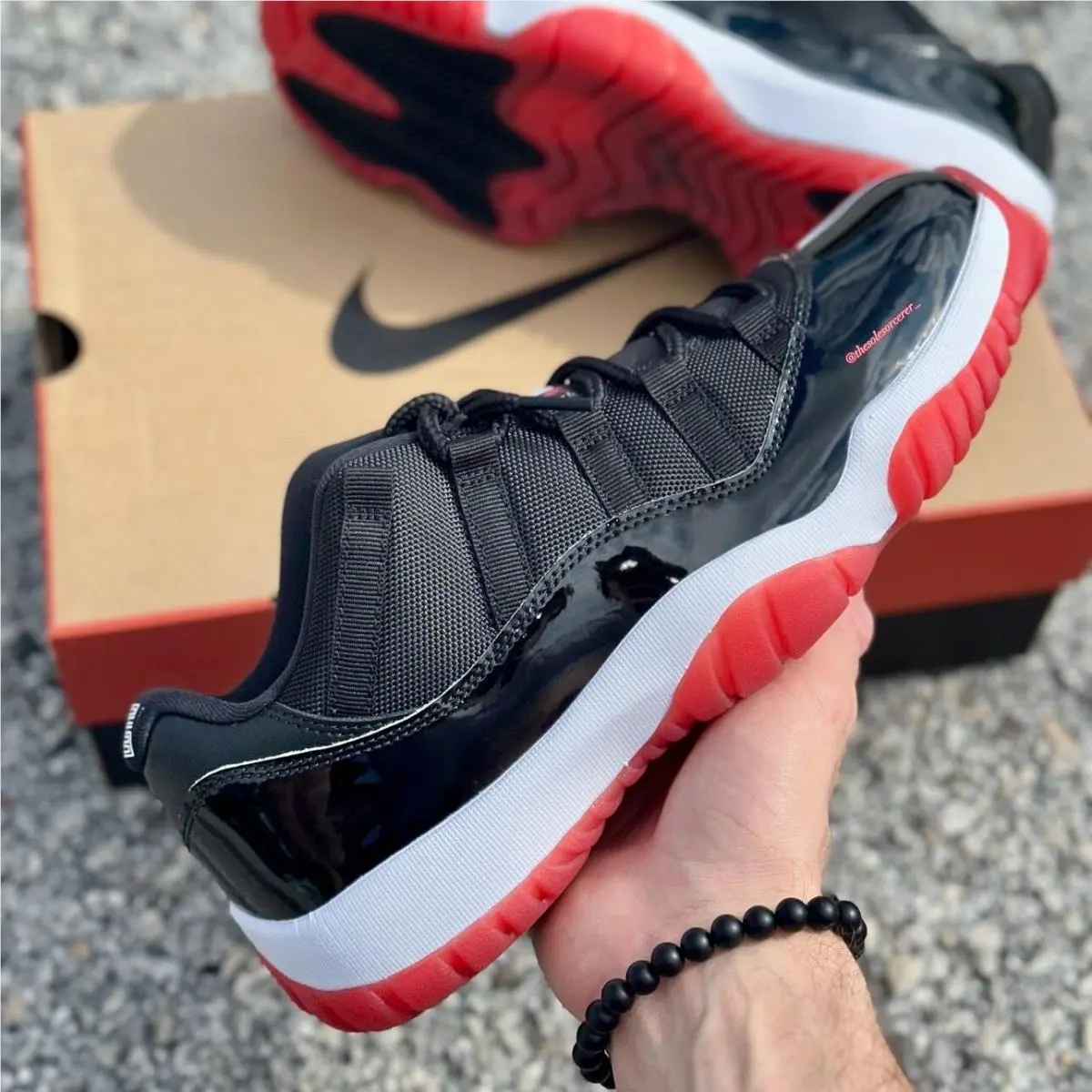 Nike shoes - Air Jordan 11 Low - Air Low - FV5104-006 - Red 8