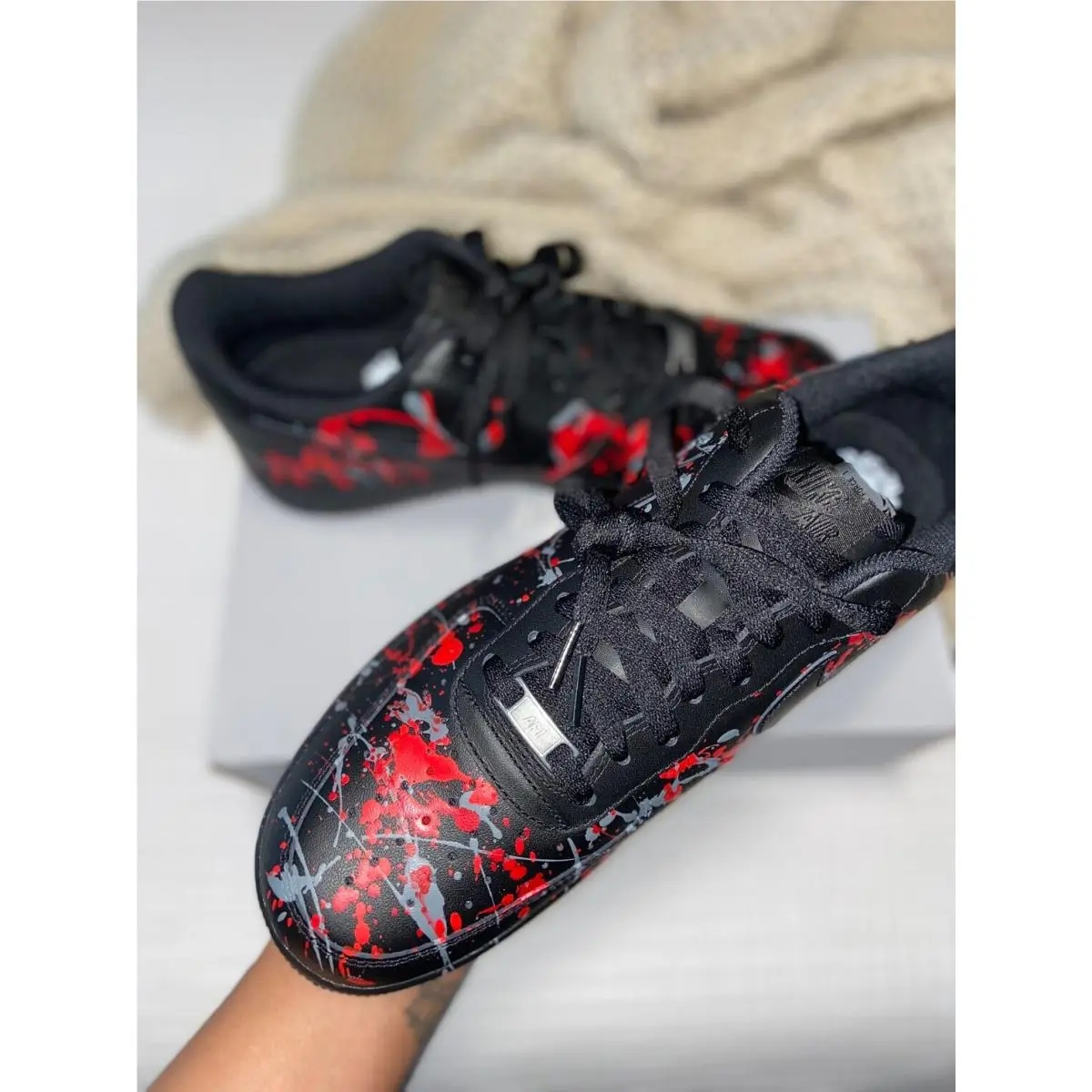 Nike shoes - Nike Air Force 1 - Air Force - DD8959-100 - Black 0