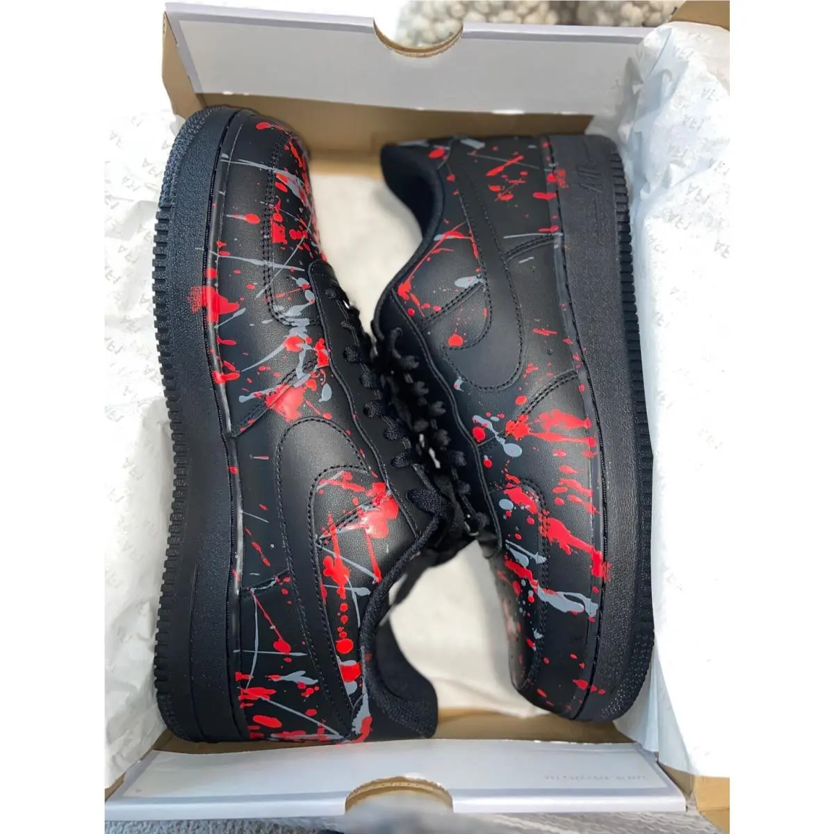 Nike shoes - Nike Air Force 1 - Air Force - DD8959-100 - Black 10