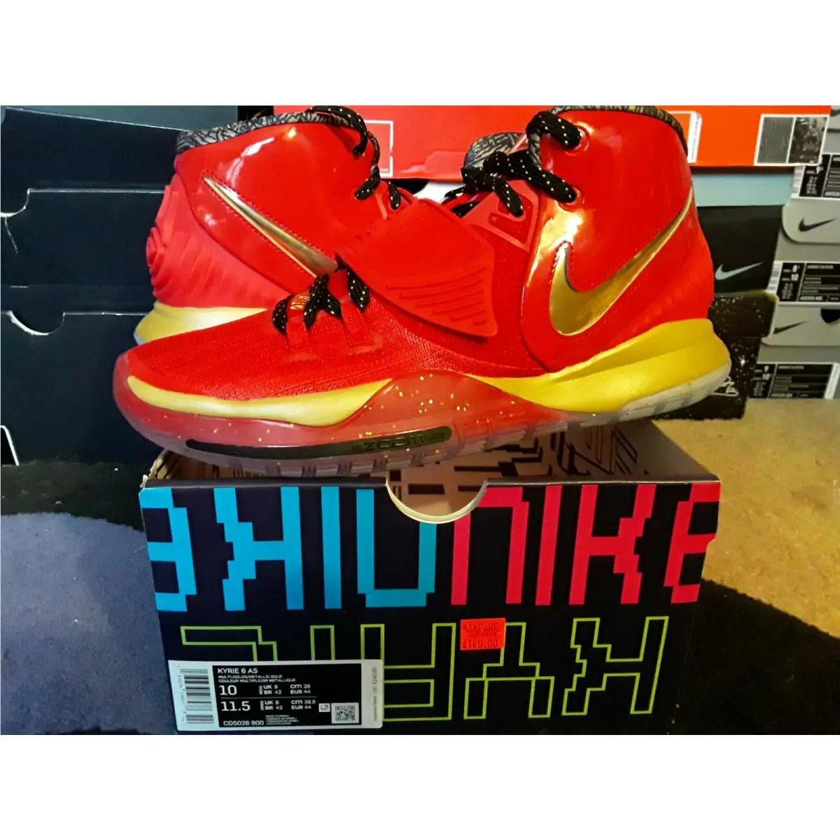 Nike shoes - Nike Kyrie 6 - Kyrie - CD5026 900 - Red 0