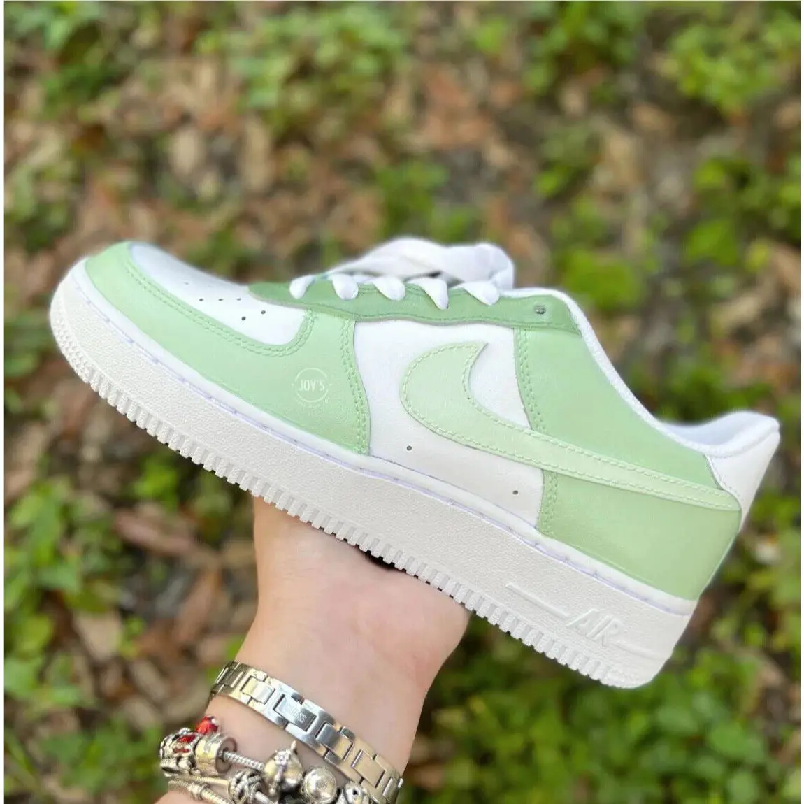 Nike shoes - Nike Air Force 1 - Air Force - DD8959-100 - Green 23