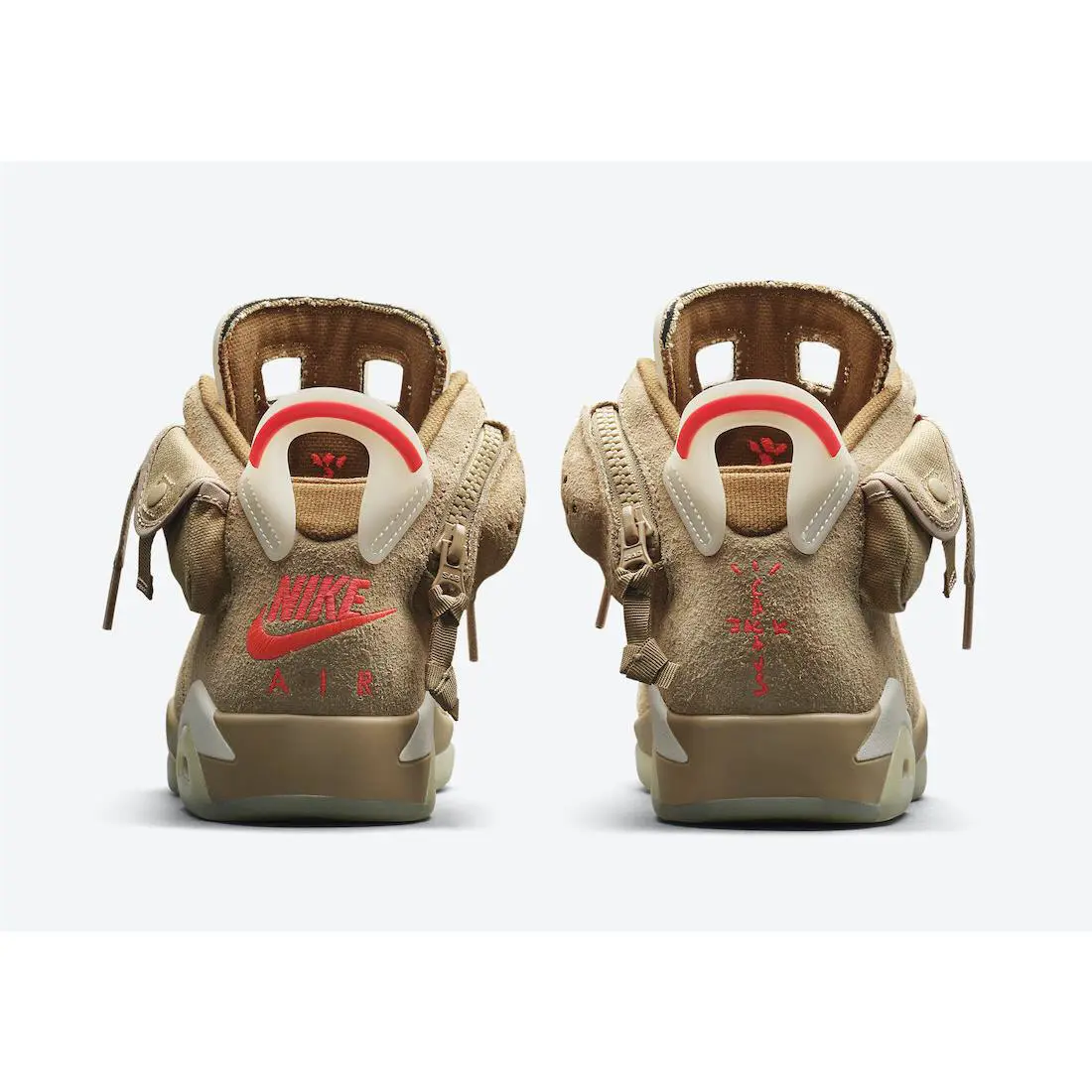 Nike shoes - Nike Travis Scott x Air Jordan 6 Retro - DH0690-200 - Tan 0