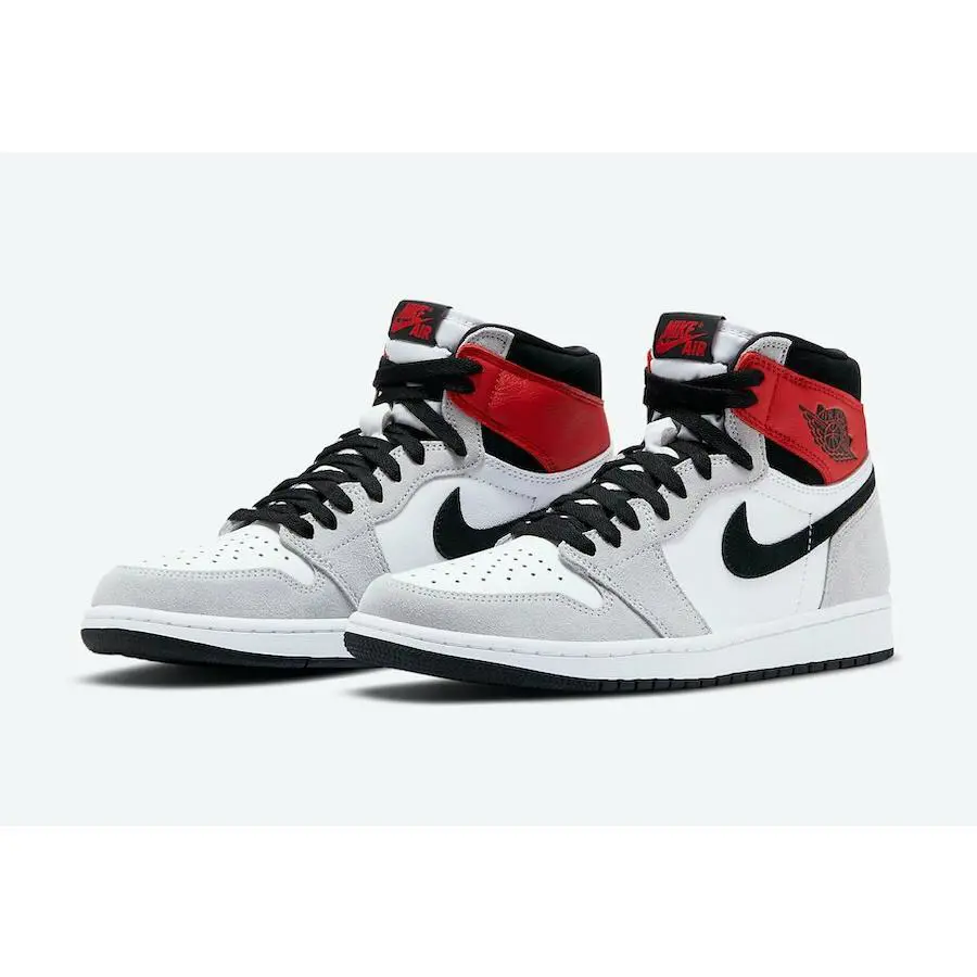 Nike shoes - Jordan 1 - 555088 126 - Grey/Red/White/Black 0