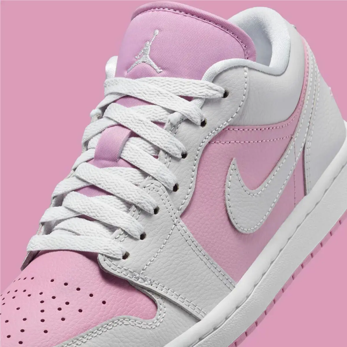 Nike shoes - Air Jordan 1 Low - Air Low - DC0774-510 - Orchid/White/Neutral Grey 0