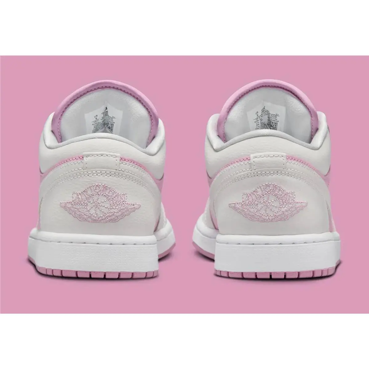 Nike shoes - Air Jordan 1 Low - Air Low - DC0774-510 - Orchid/White/Neutral Grey 1