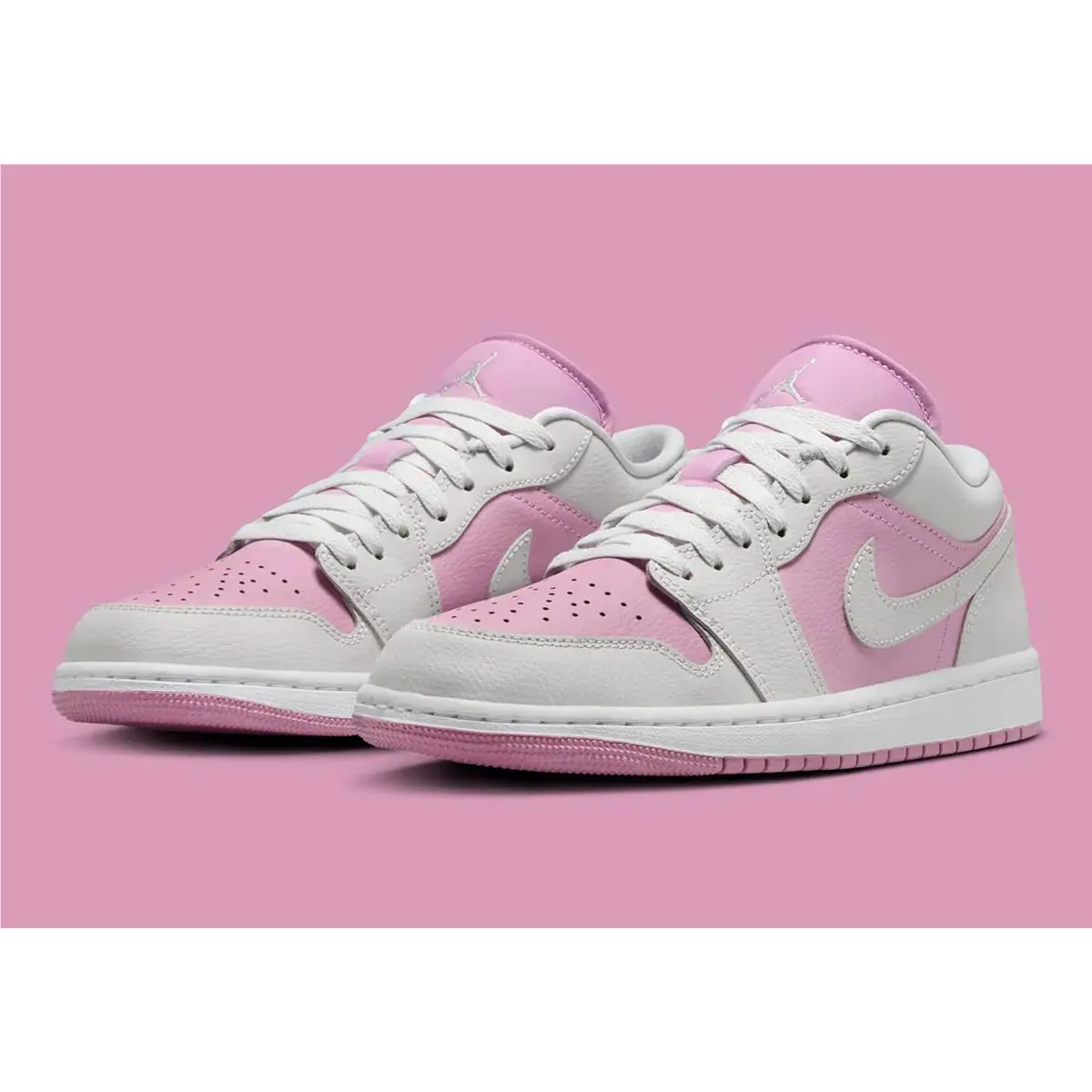 Nike shoes - Air Jordan 1 Low - Air Low - DC0774-510 - Orchid/White/Neutral Grey 6