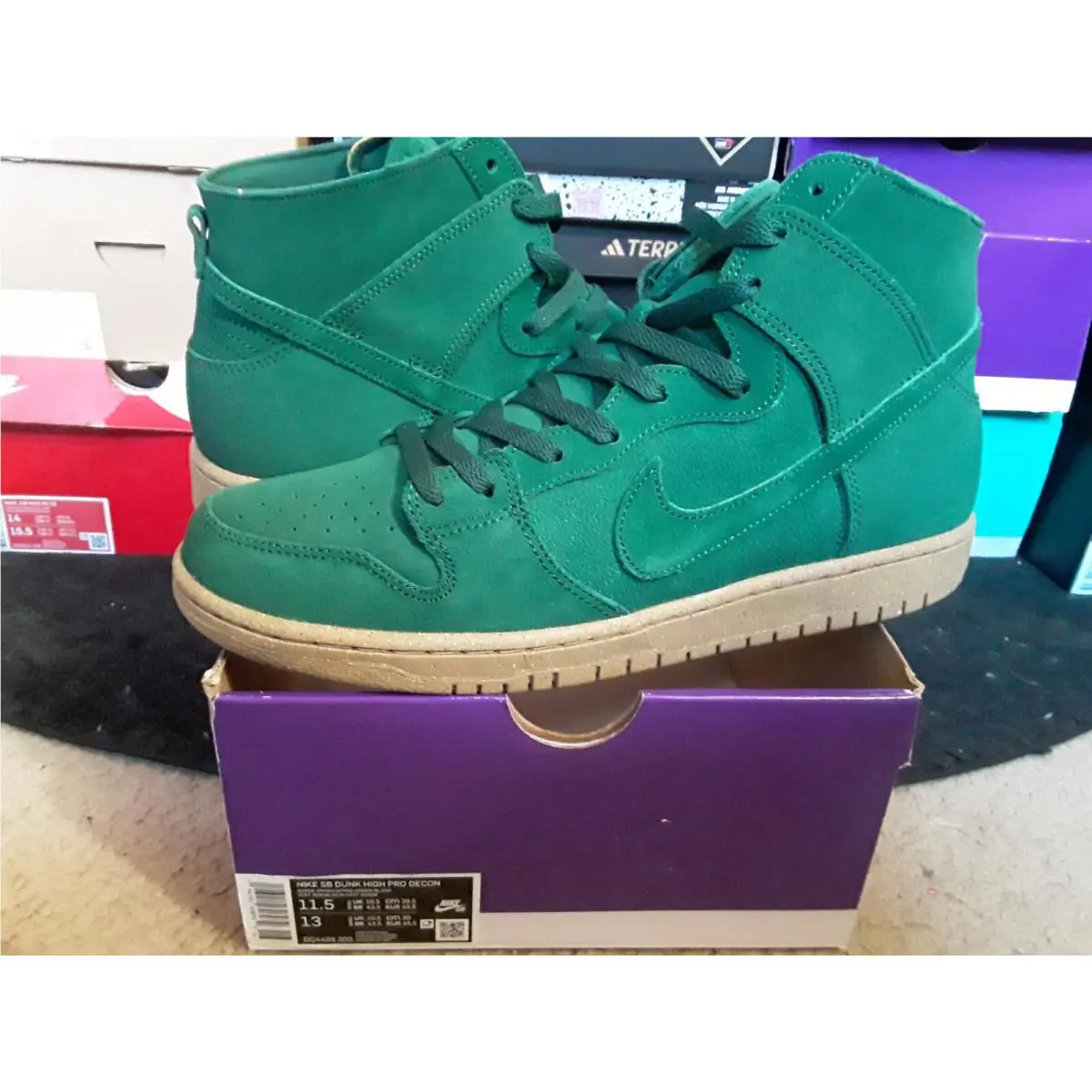 Nike shoes - Nike Dunk High Pro SB Decon - DQ4489-300 - Green 0
