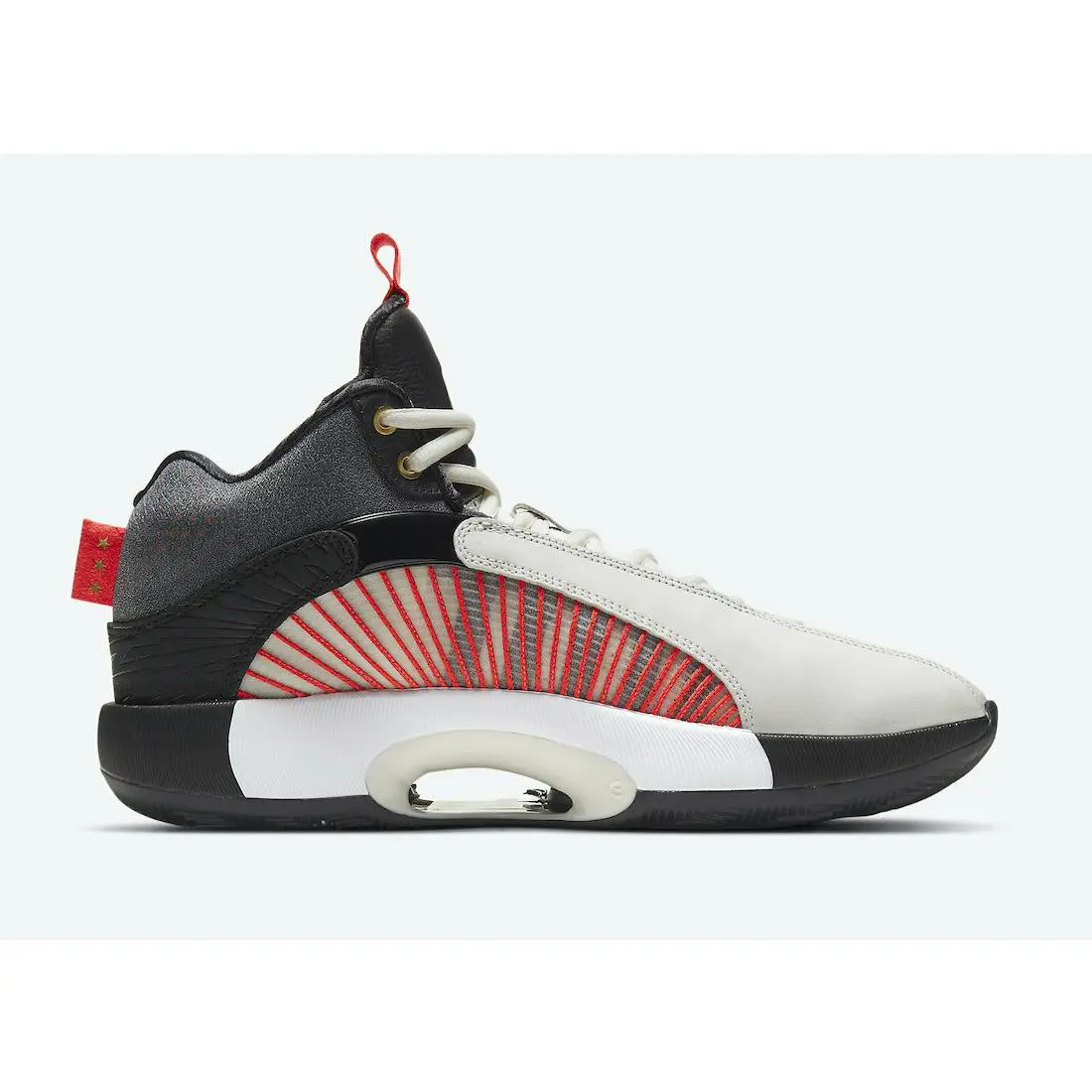 Nike shoes - Nike Men`s Air Jordan 35 x Titan 22 - DD4701-001 - White/Red/Black 6