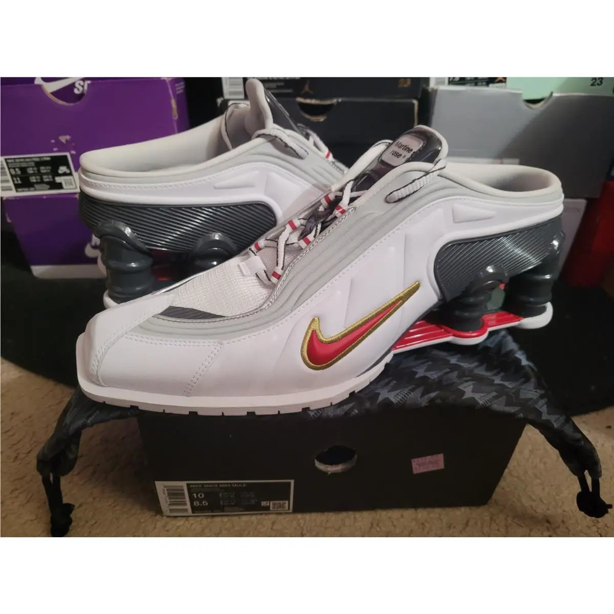 Nike shoes - Nike Shox - Shox - IM5420 100 - White 6
