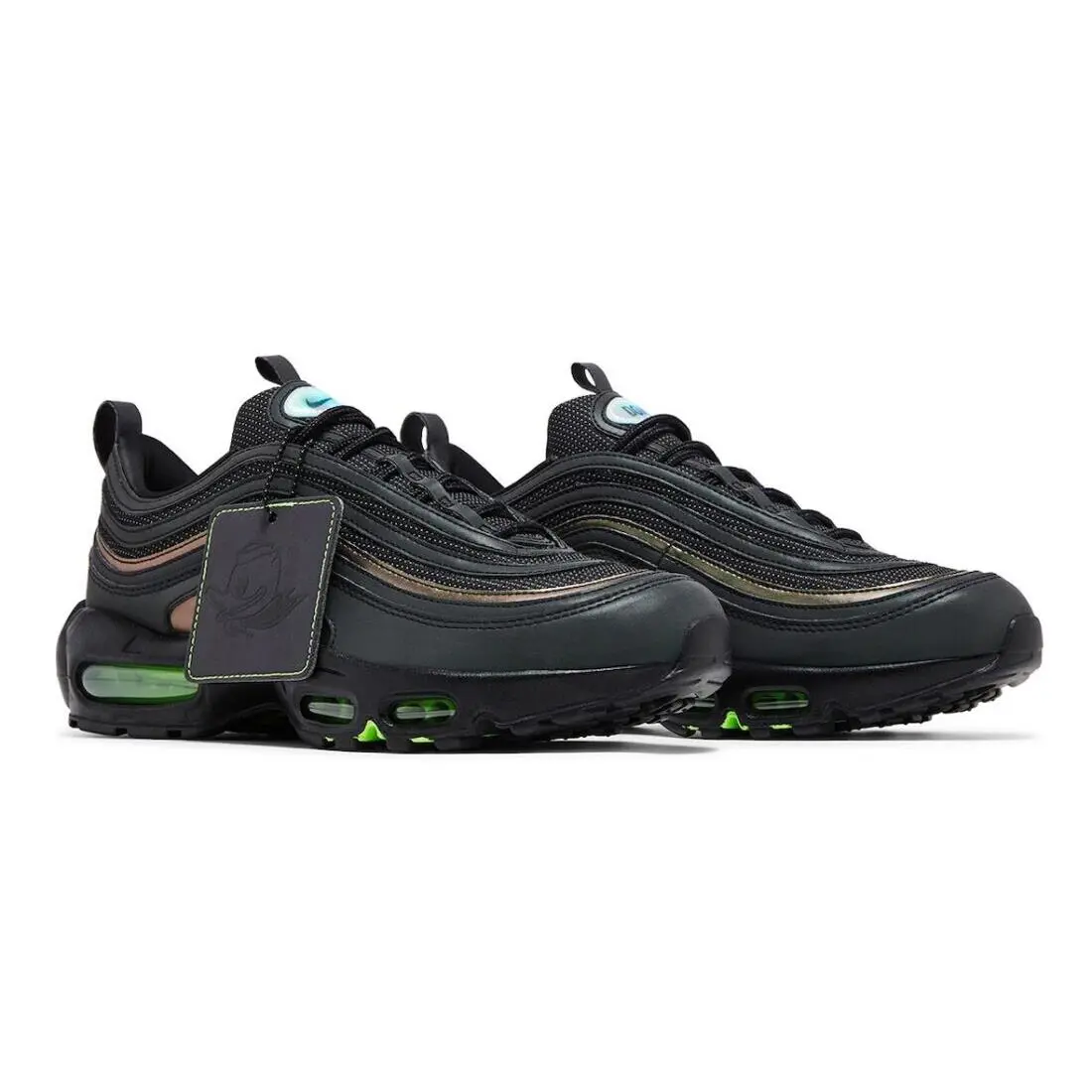 Nike shoes - Nike Air Max 95/97 - Air Max - II1711 900 - Multi/Black/Electric Green 1