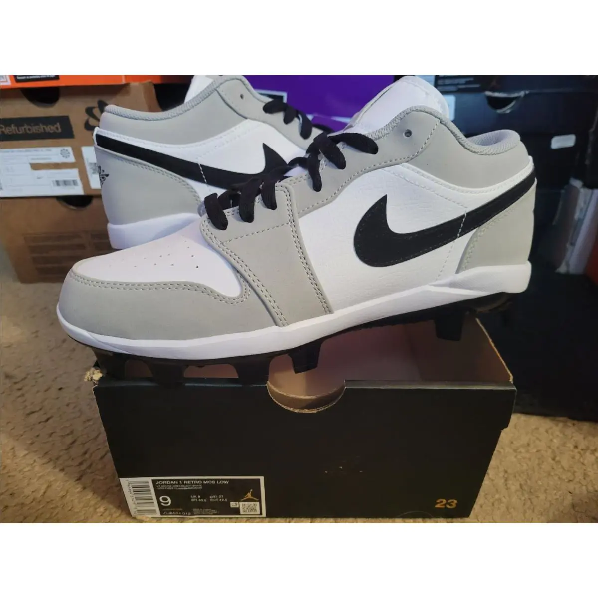 Nike shoes - Nike Air Jordan 1 Retro MCS Low - CJ8524 012 - Gray 6