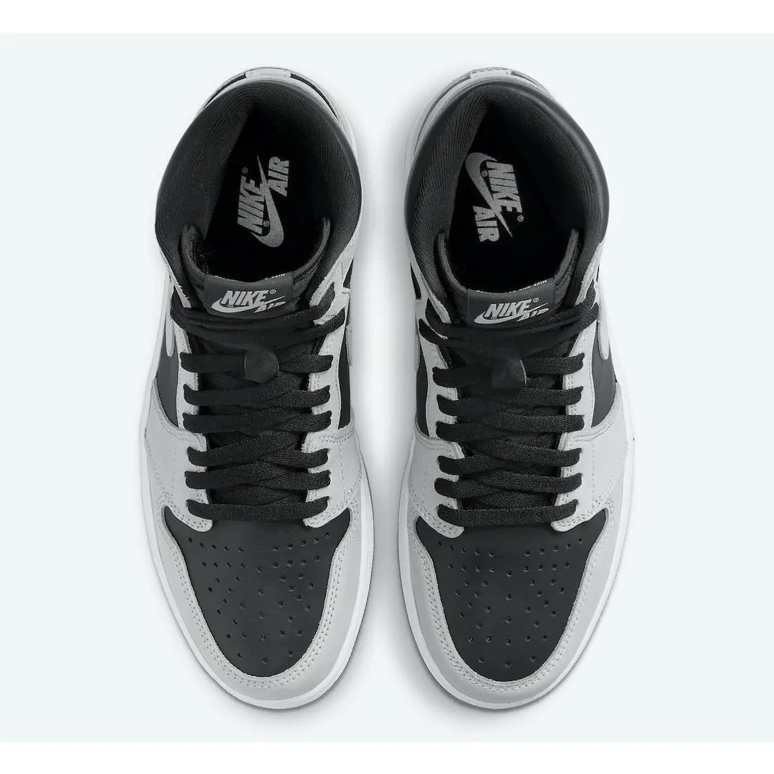 Nike shoes - Nike Air Jordan 1 - Air - 555088-035 - Grey/Black 3