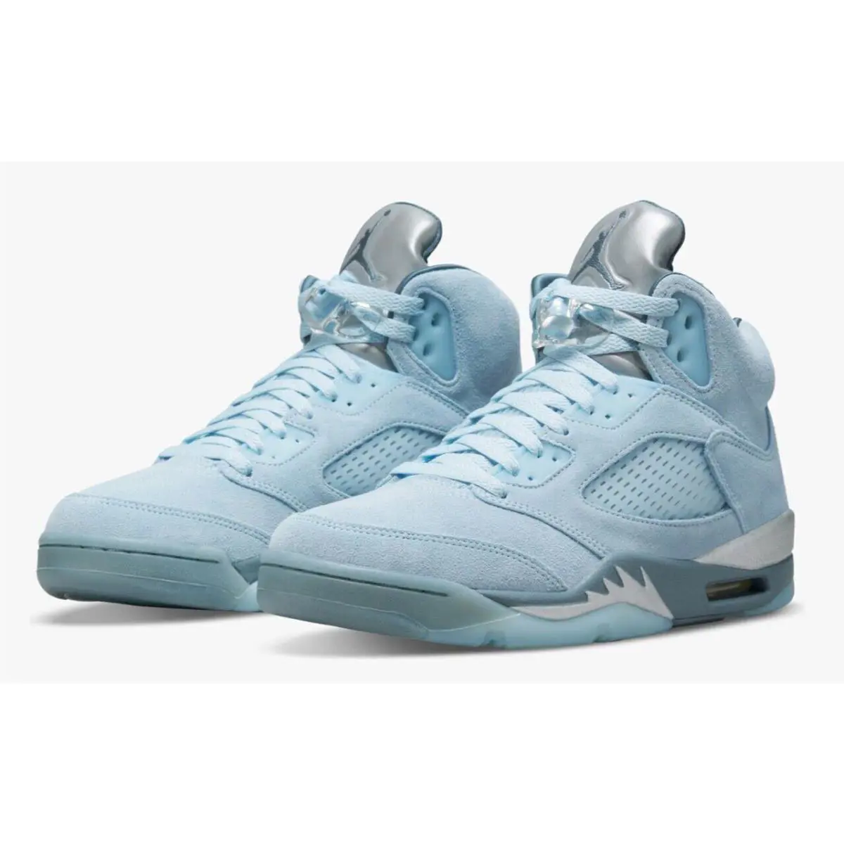 Nike shoes - Air Jordan 5 - Air - DD9336 400 - Photo Blue/Football Grey/Metallic Silver/White 1