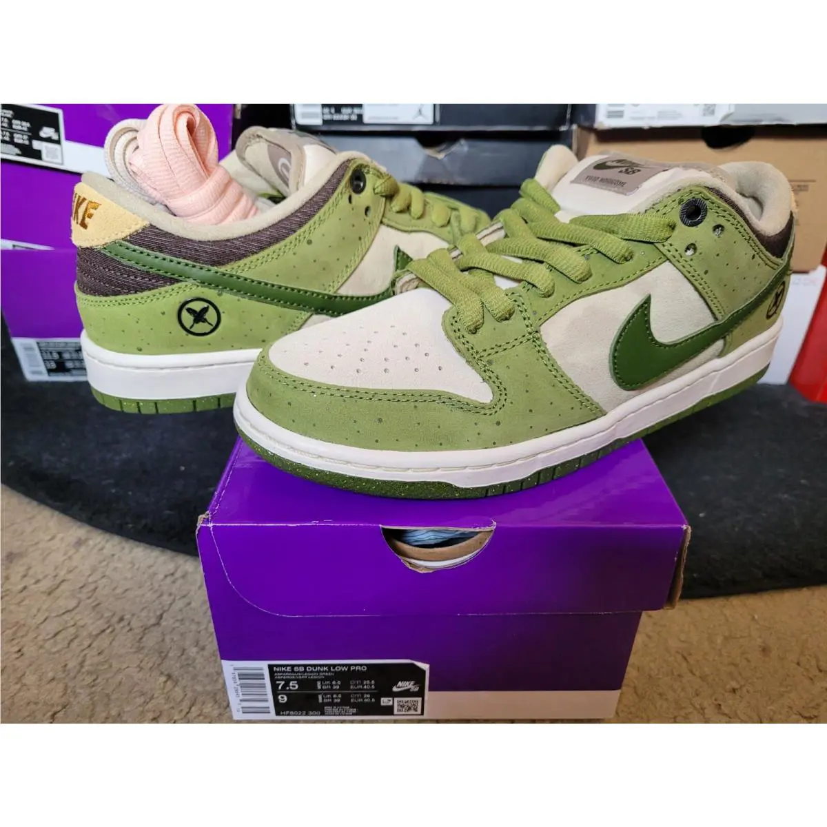 Nike shoes - Nike Dunk Low Pro SB - HF8022-300 - Green 5