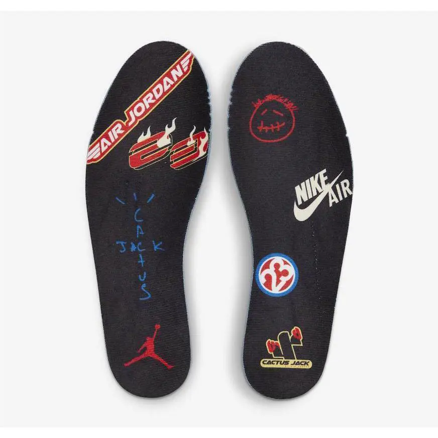 Nike shoes - Nike Women`s Air Jordan 1 Low Travis Scott - DZ4137-106 - White 7