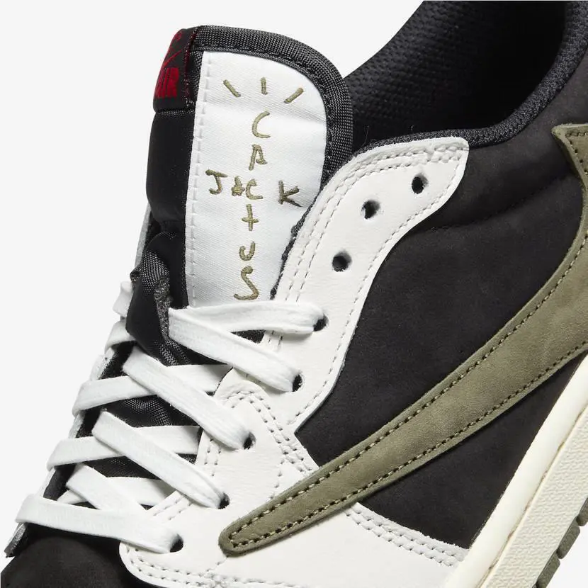 Nike shoes - Nike Women`s Air Jordan 1 Low Travis Scott - DZ4137-106 - White 15