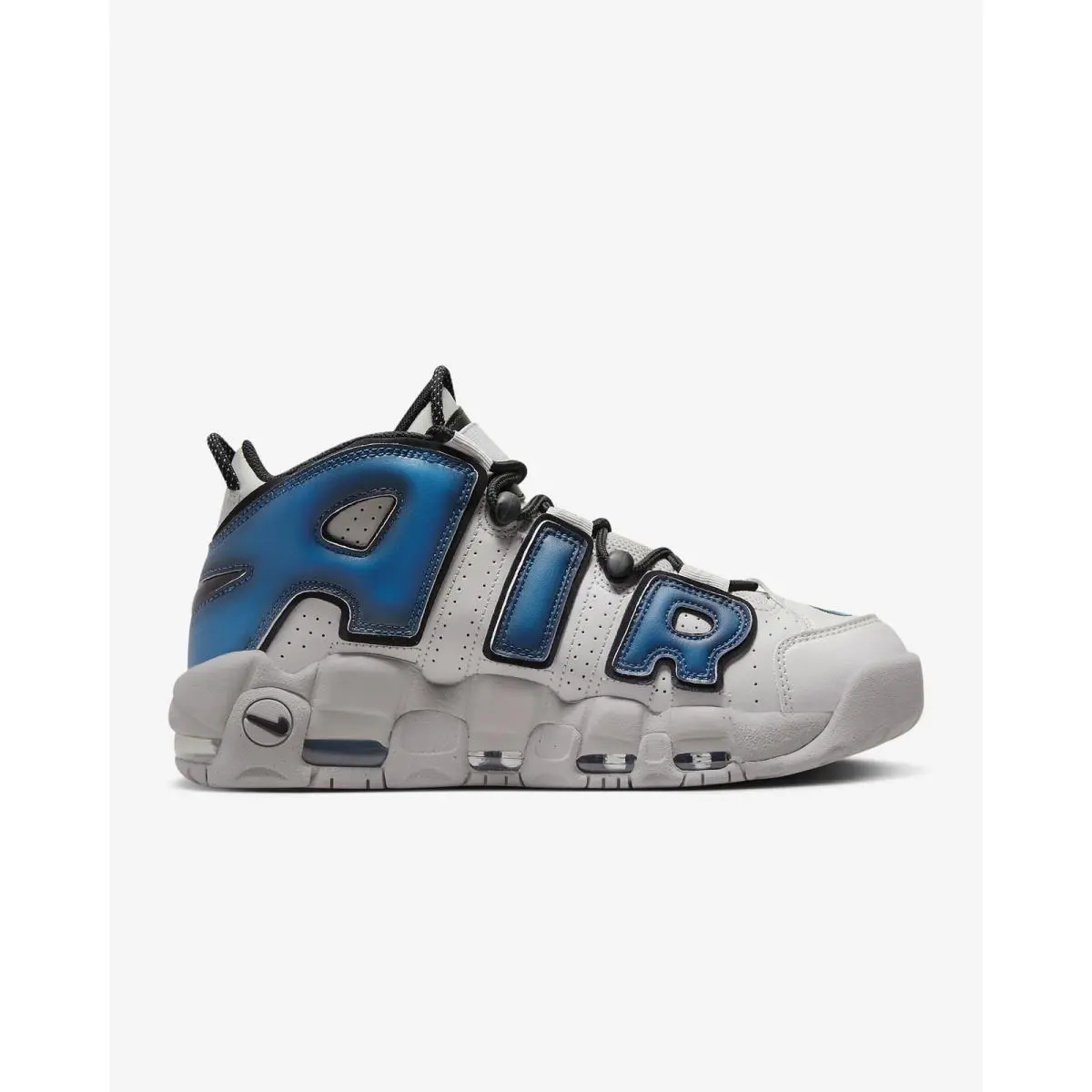 Nike shoes - Nike Air More Uptempo `96 - FD5573 001 - Light Iron Ore/Black/White/Industrial Blue 1