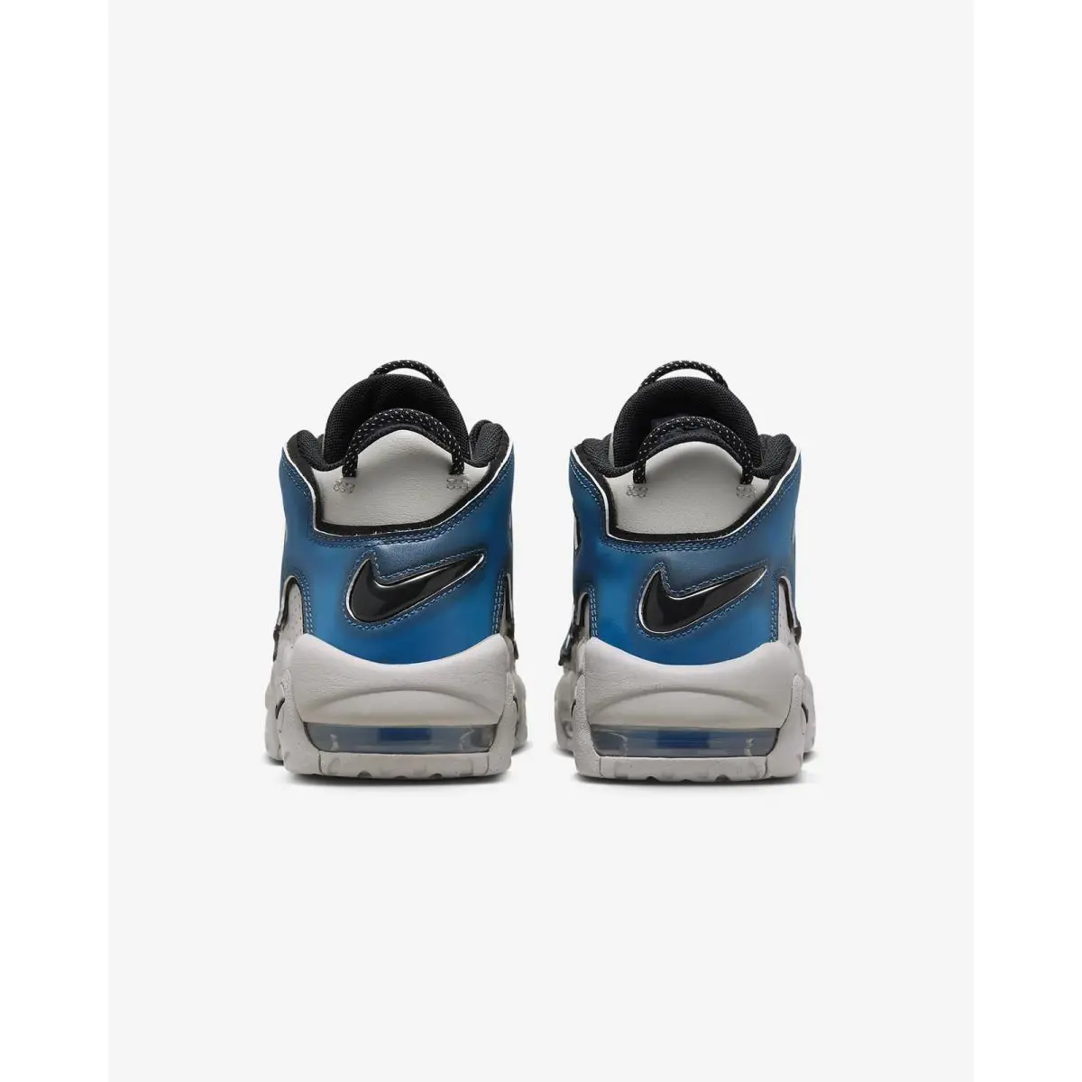 Nike shoes - Nike Air More Uptempo `96 - FD5573 001 - Light Iron Ore/Black/White/Industrial Blue 4