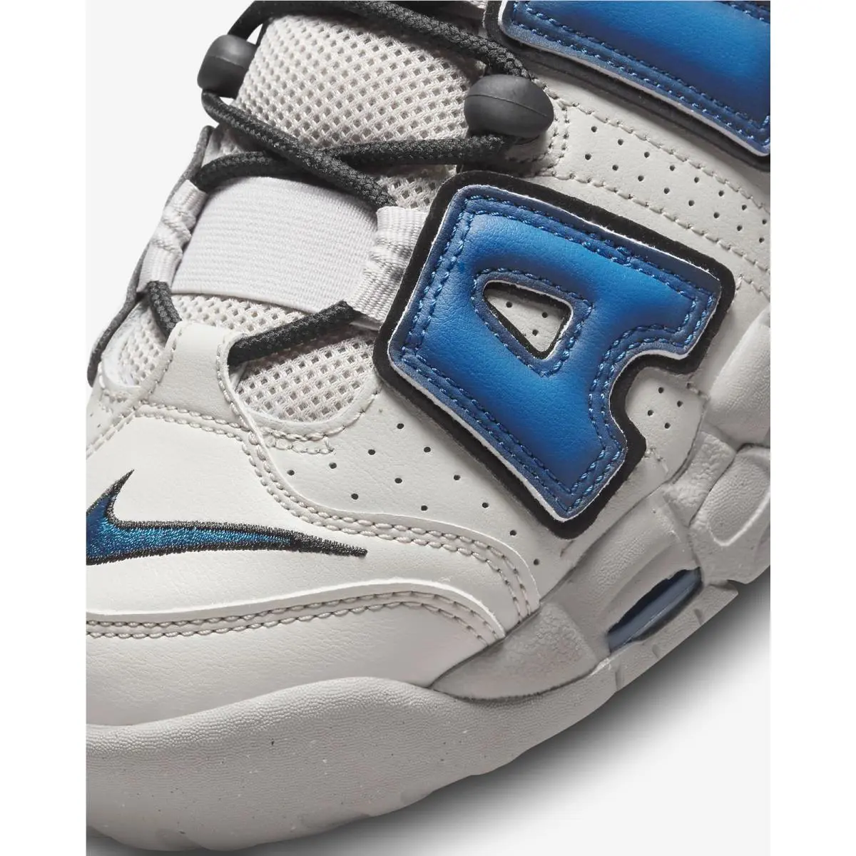 Nike shoes - Nike Air More Uptempo `96 - FD5573 001 - Light Iron Ore/Black/White/Industrial Blue 13