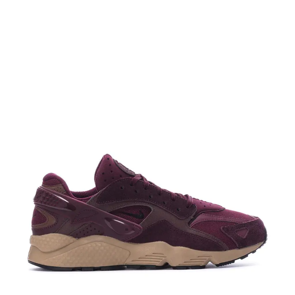 Mens Nike Air Huarache Runner Night Maroon/black/earth/burgundy Crush DZ3306-600 - Red