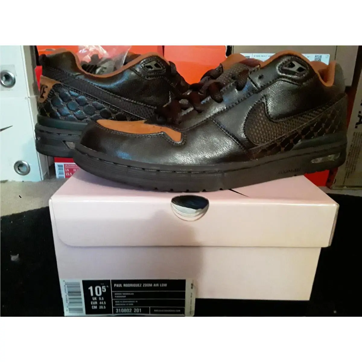 Nike shoes - 310802201 - 310802-201 - Brown 0