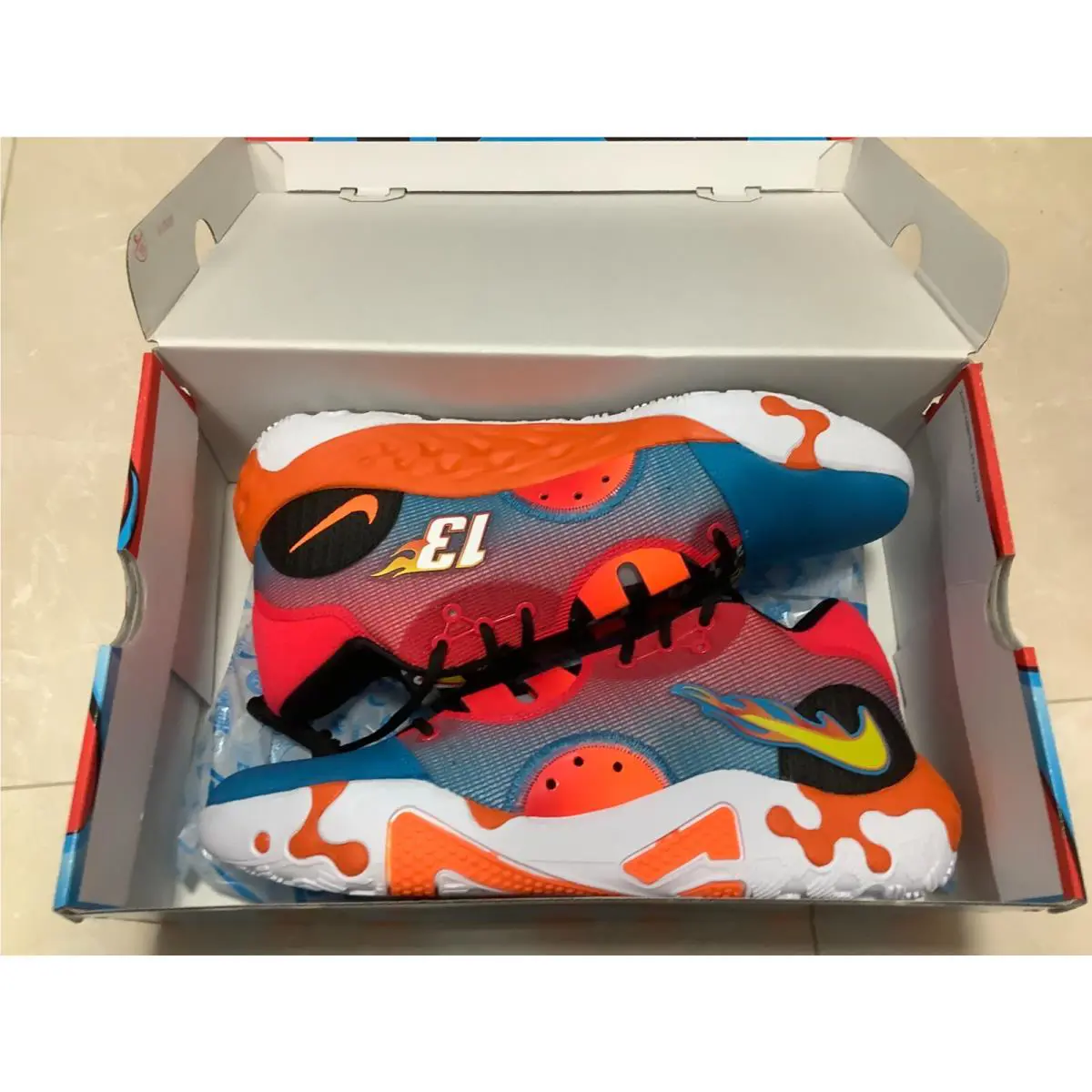 Nike shoes - Nike PG 6 - DH8446-400 - Multicolor 14