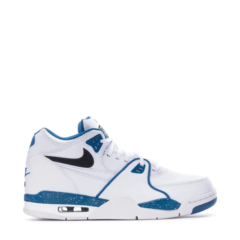 Men`s Nike Flight 89 - Mens 306252 116 White/dark Obsidian/brigade Blue - White