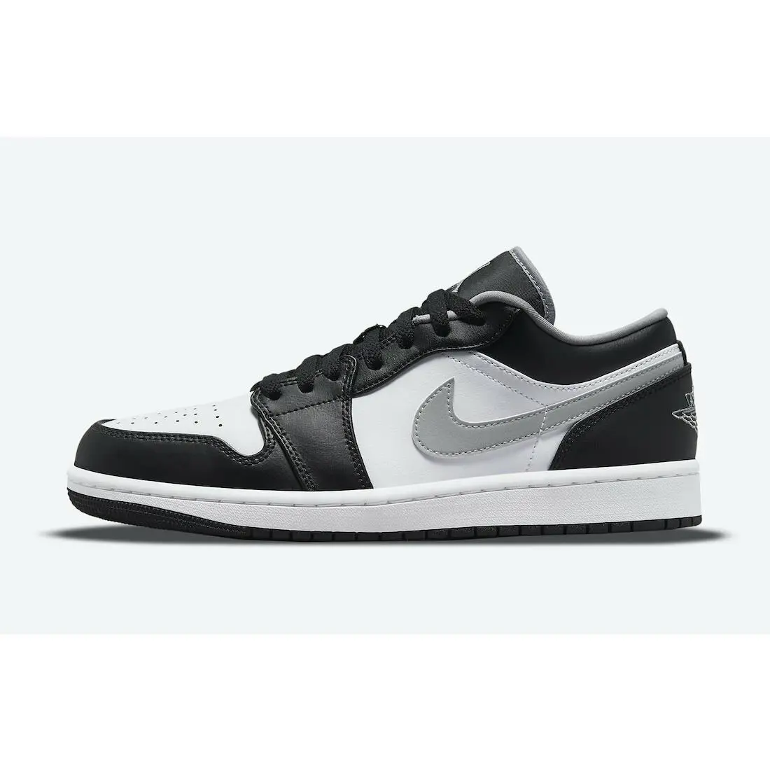 Nike shoes - Nike Men`s Air Jordan 1 Low - 553558 040 - Black/ Grey/ White 0
