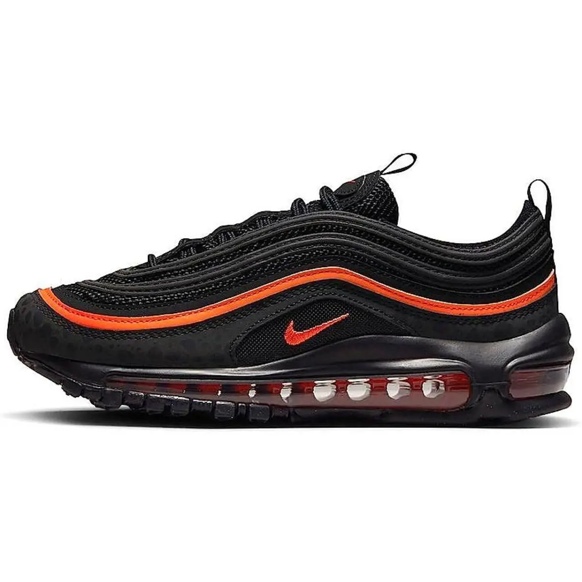 Nike shoes - Nike Air Max 97 - Air Max - Black/Black-Safety Orange (DX3088 001) 4
