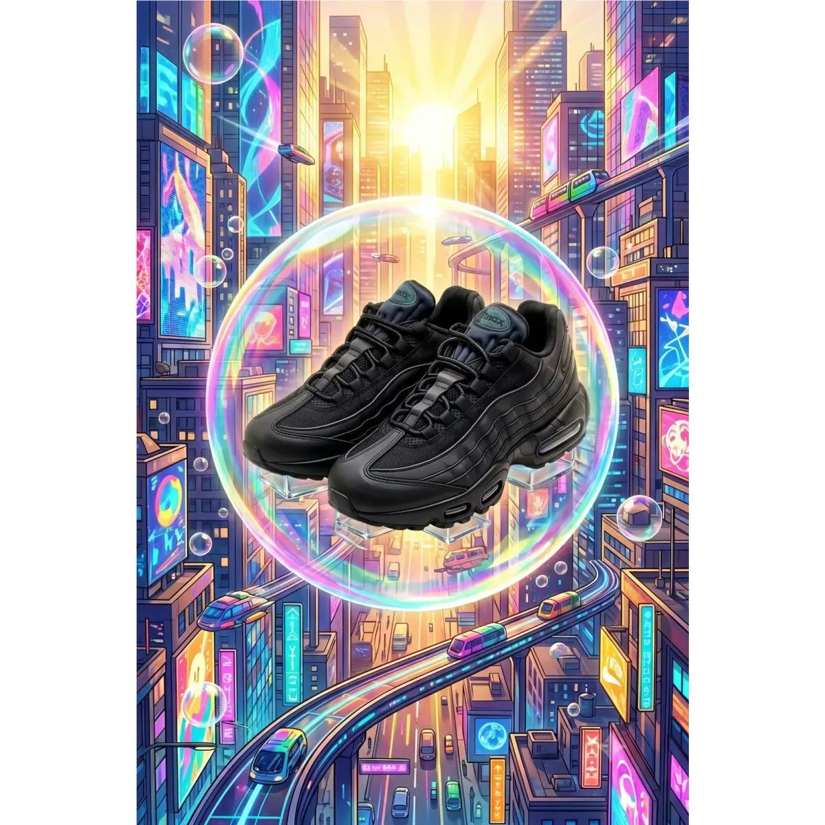 Nike shoes - Nike Air Max 95 Essential - HM8755-001 - Black 4