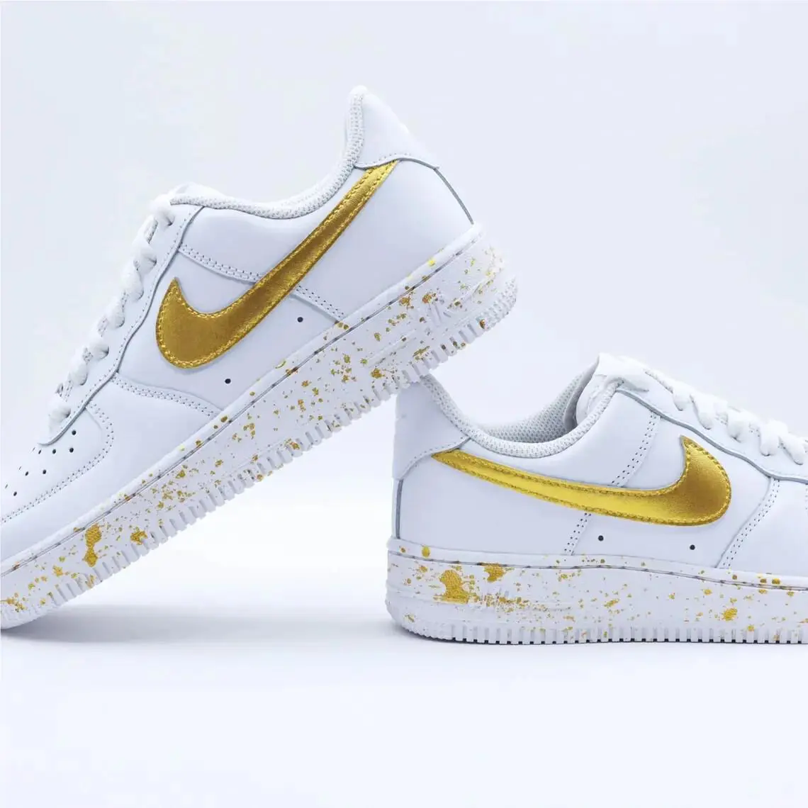 Nike shoes - Nike Air Force 1 - Air Force - DD8959-100 - Gold 5
