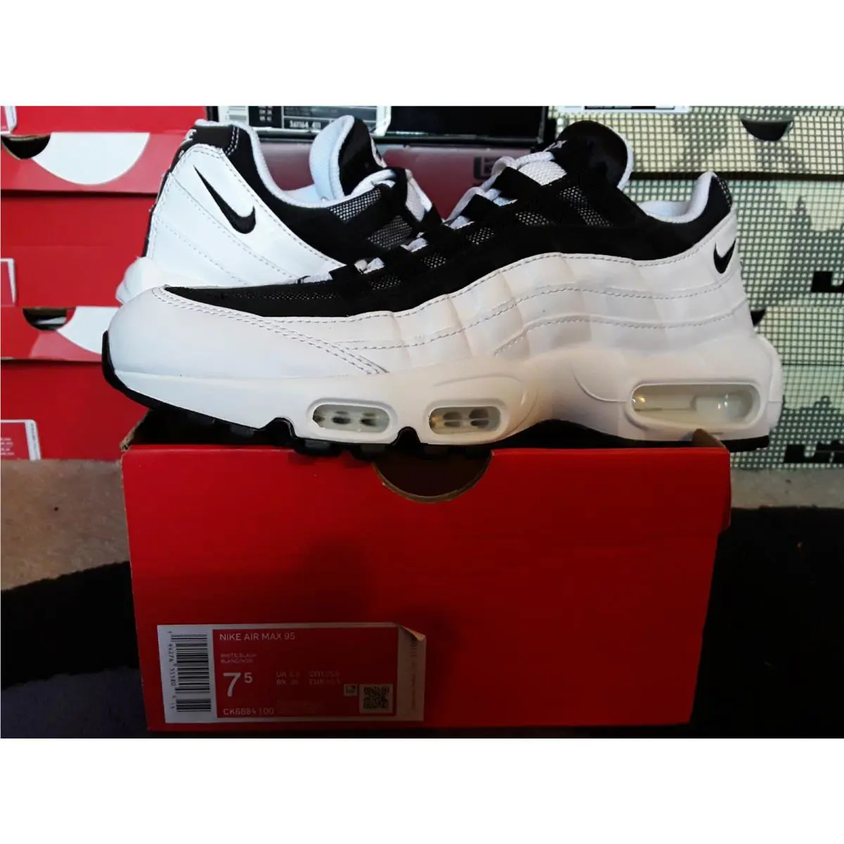 Nike shoes - Nike Air Max 95 - Air Max - CK6884 100 - White 0